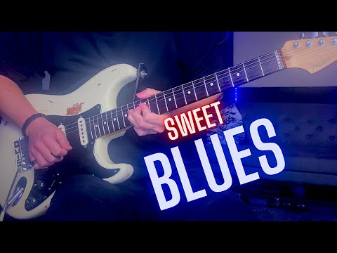 Sweet Groove Blues Guitar Backing Track - C# Minor