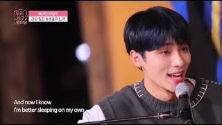 Xiaojun singing Love Yourself by Justin Bieber @ We Became A Family (Hendery, YangYang   Yubin)