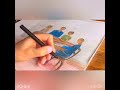 Illustration, drawing, pencil illustration, in the studio