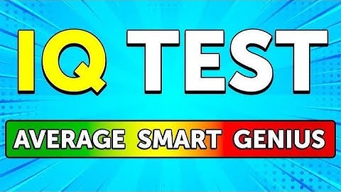 TEST HOW SMART YOU ARE TEST YOUR IQ🧠 99% fail #iqtest #puzzlegame #livestream