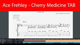 Ace Frehley - Cherry Medicine Guitar Tab(D Standard)