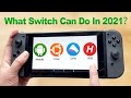 What can you do with a jailbroken  unpatched nintendo switch in 2021
