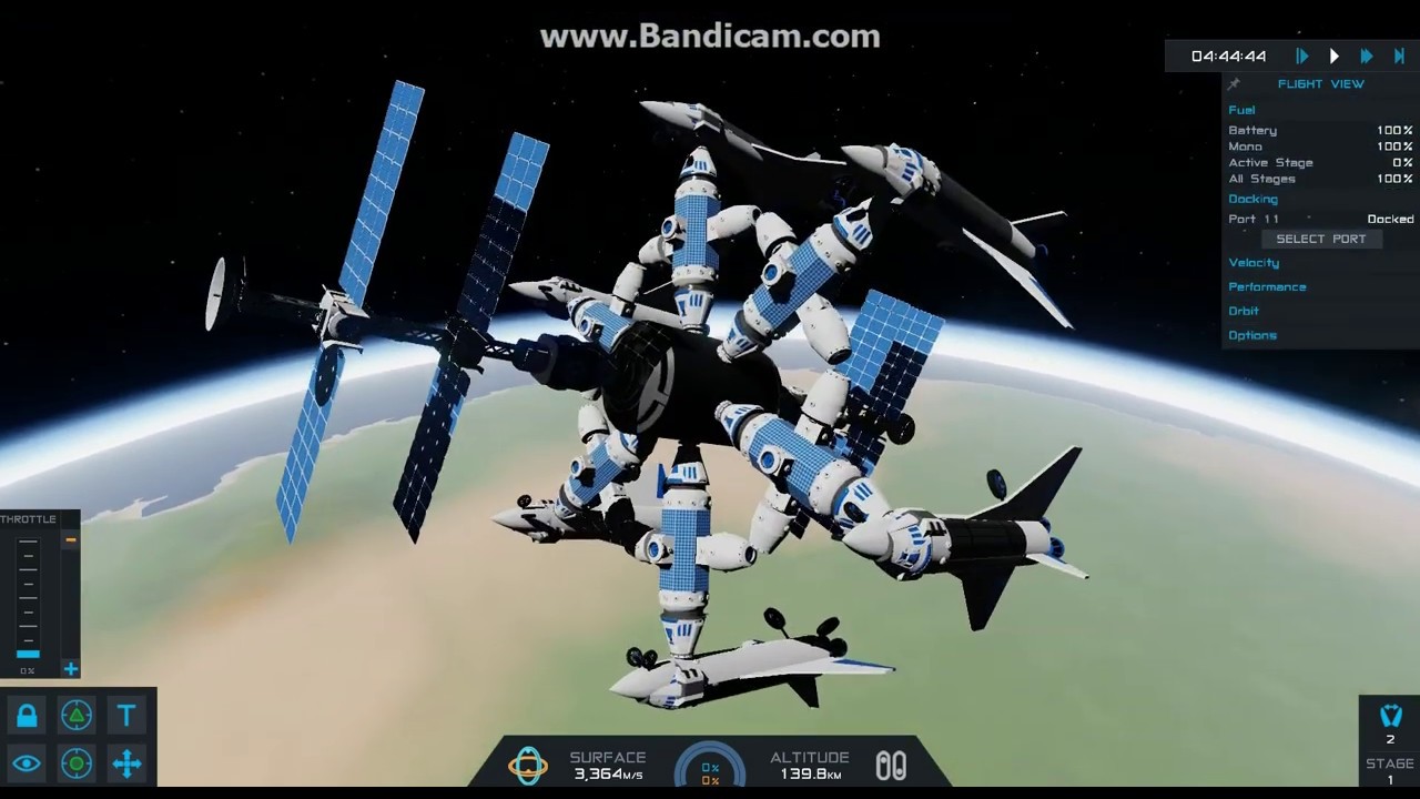 Space Shuttle Deorbit From Space Station In SimpleRockets 2 YouTube