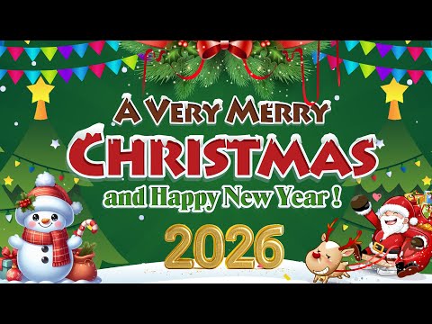 New Non Stop Christmas Songs Medley 2026 - Merry Christmas Songs Medley 2026