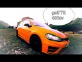 Golf 7r 400cv chipster la mk7 la plus radicale  jai failli 