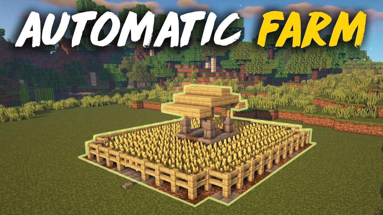 Automatic Tree Farm Create Minecraft