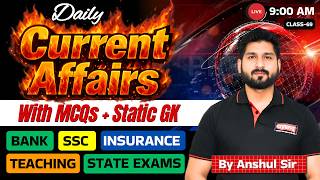 Current Affairs 2026 for Bank & SSC Exam | Daily Current Affairs | Current Affairs Today |Anshul Sir screenshot 3