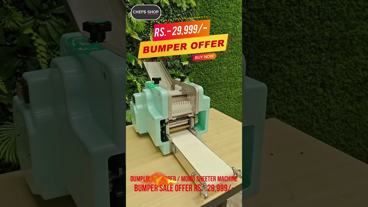 🥟 DUMPLINGS WRAPPER | MOMO SHEETER MACHINE | BUMPER OFFER | BEST MOMO SHEETER MACHINE | 