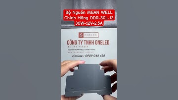 DDR-30L-12 Nguồn Meanwell Chính Hãng - LH Zalo 0909046626 #ONELED #meanwell #nguonmeanwellchinhhang