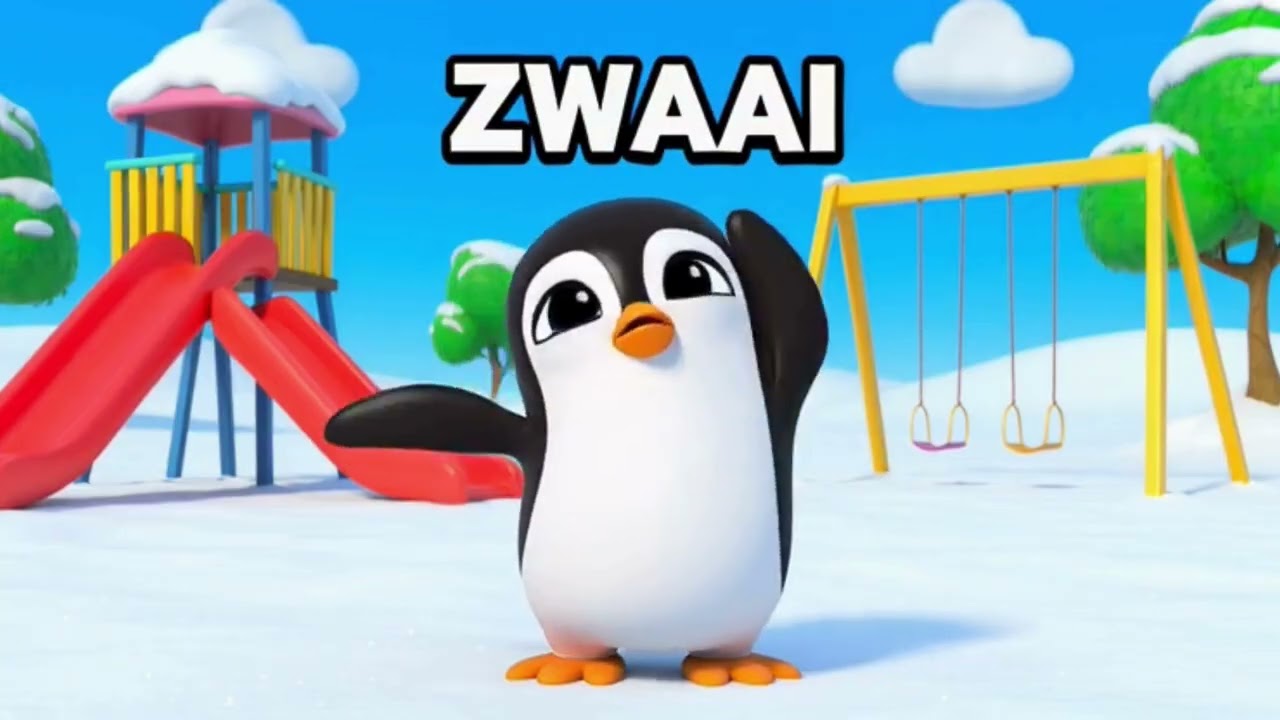 🎵Pinguindans 🎵|Nederlandse kinderliedjes | Dansen met pinguins | Kinderliedjes pinguin #nederlands