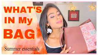 Whats In My Bag, Summer Essentials