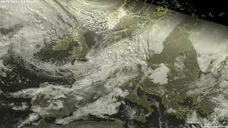 Sat24 video impression for Friday, January 3, 2020