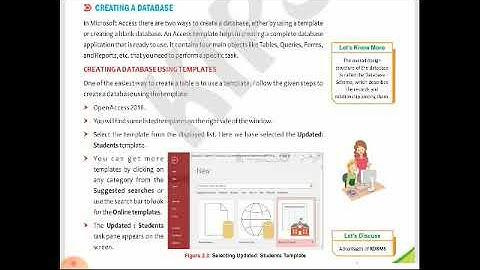 Class VIII Computer Ch 2 Log On To Access Part 2B