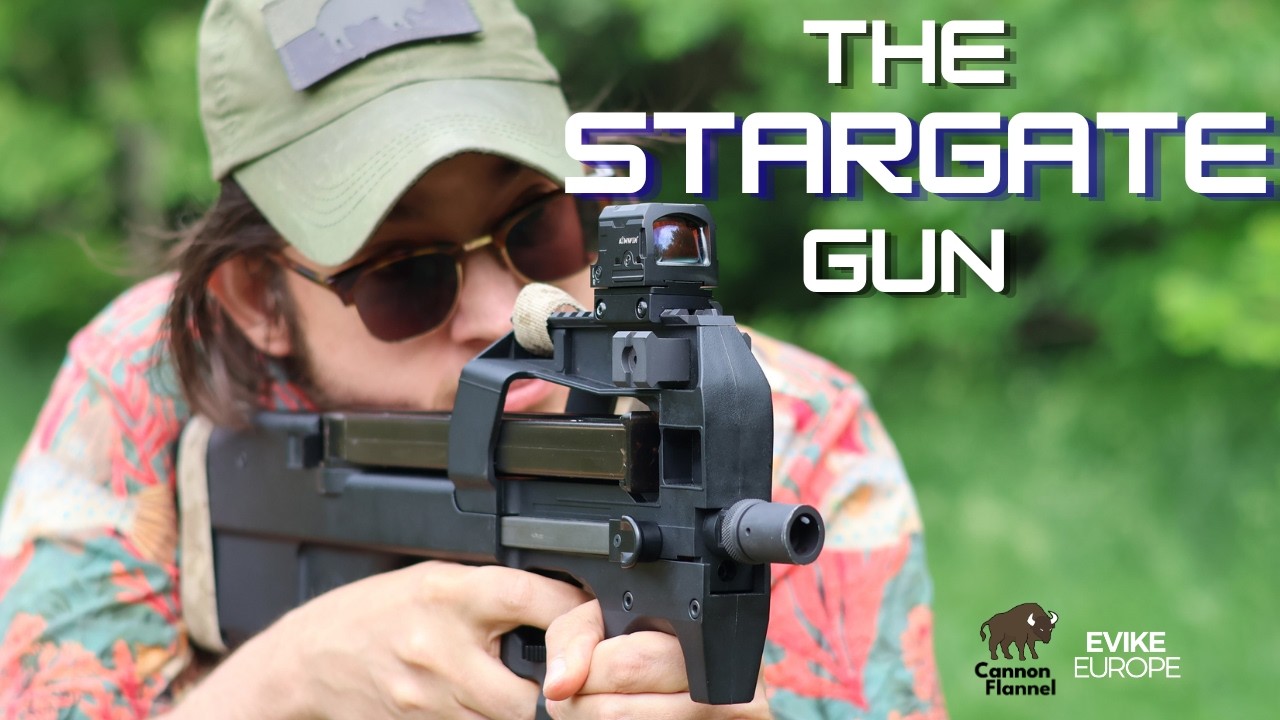 Cybergun/WE P90 GBB SMG Review – The Iconic Stargate SG-1 Gun