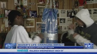 Former boxer opens free gym in troubled Fayetteville neighborhood