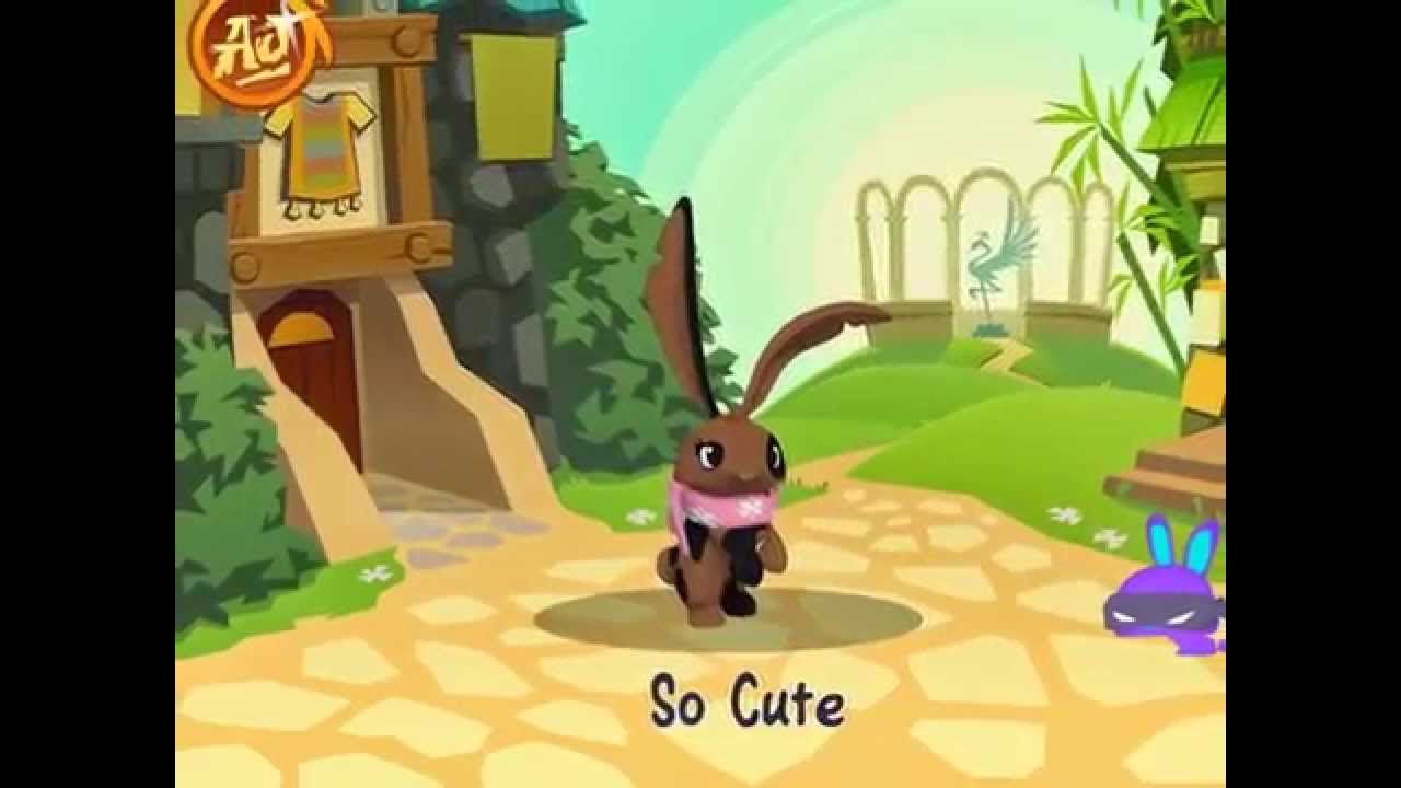 my animal jam bunny - YouTube