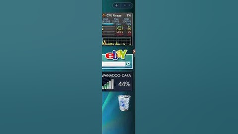 Remove a gadget from vista sidebar