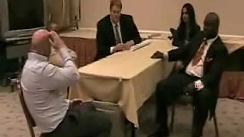 Dana White and James Toney behind closed doors pt....