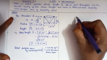 10th maths l Mensuration I Example:7.7