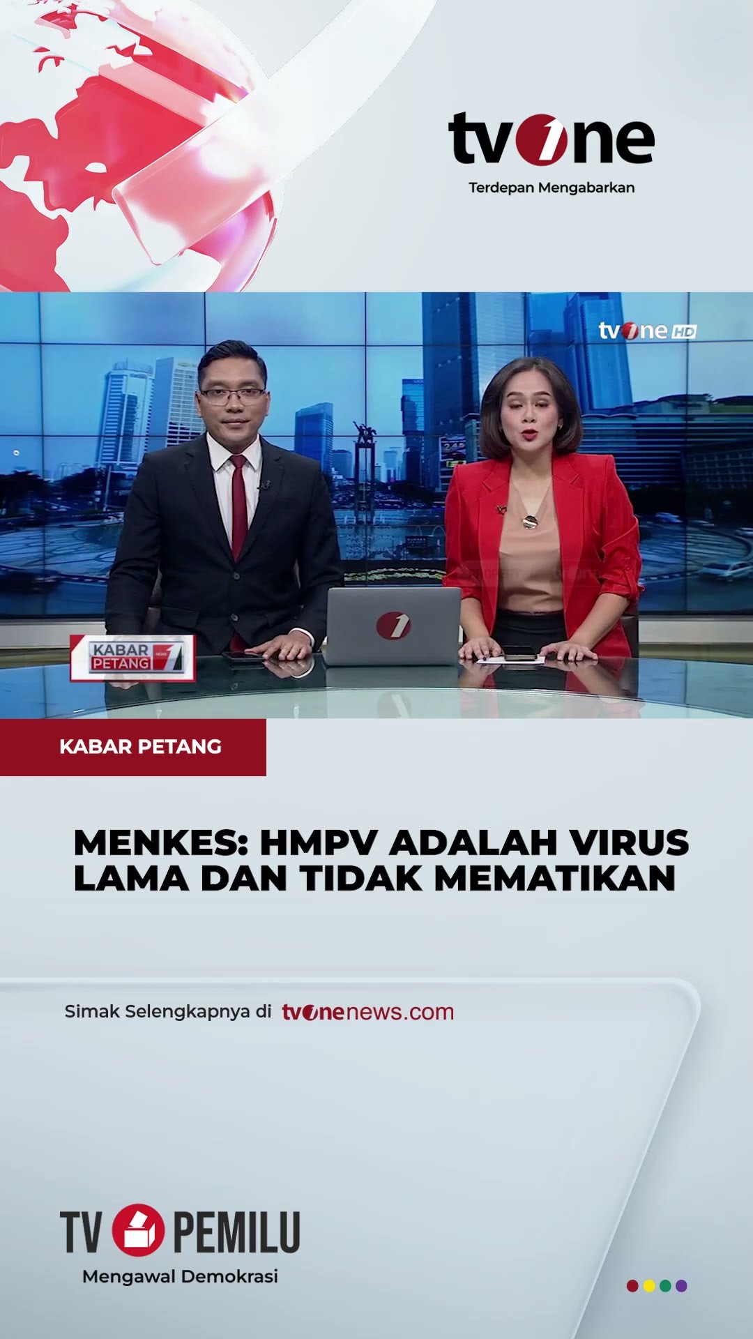 Antisipasi Virus HMPV, Masyarakat Diimbau Tetap Jaga Kesehatan | tvOne