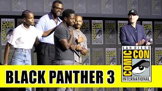 BLACK PANTHER 3 | Comic Con 2026 Panel (Winston Duke, Letitia Wright, Ryan Coogler, David Jonsson)