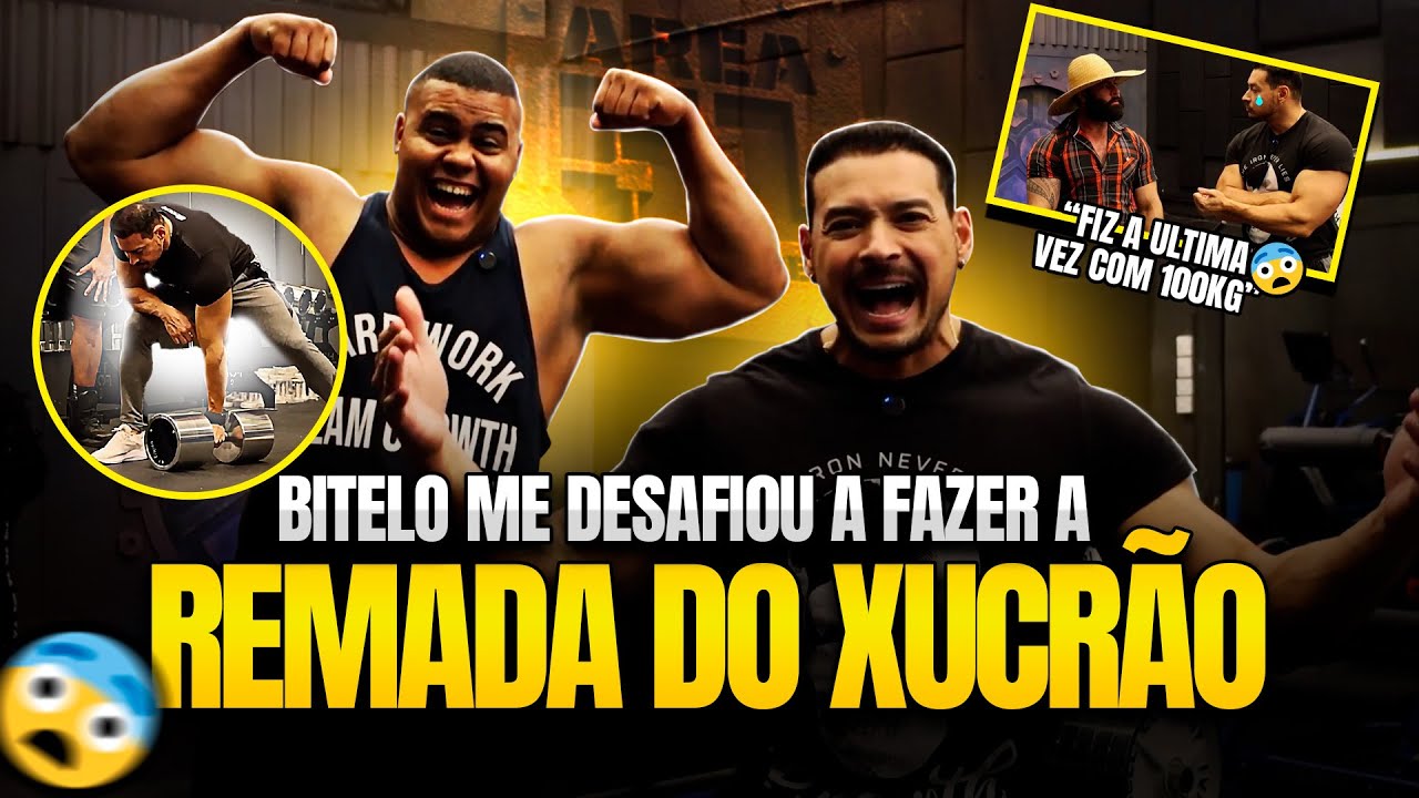 BITELO ME DESAFIOU A FAZER A REMADA DO XUCRÃO