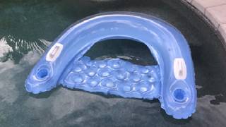 Pool Floats Adult Inflatable Chair Floats with Cup Holders & Handles Review