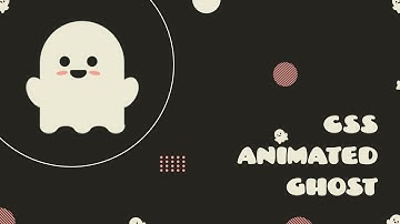 Boo! Css Animated Ghost 👻 | Css Animation Effects