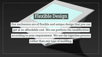 Superior Quality Plastic Electronic Enclosures | Toolless Plastic Solution
