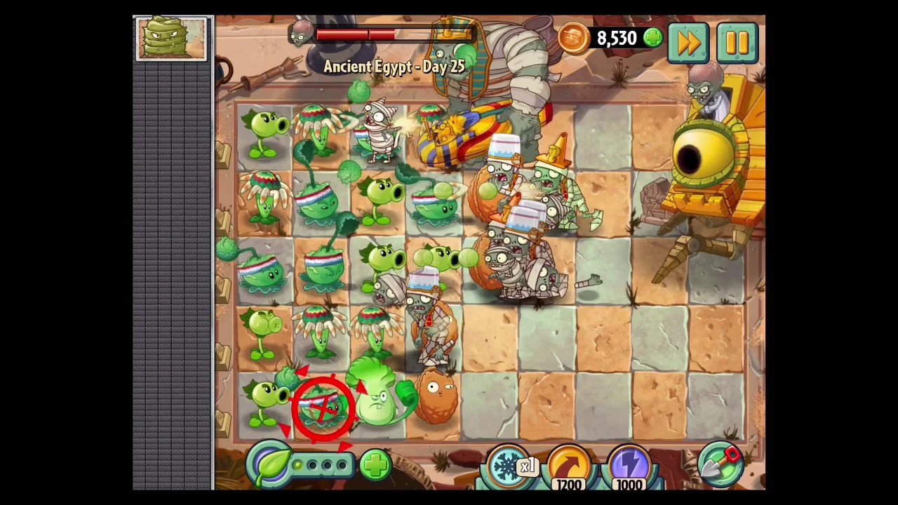 Ancient Egypt - Day 25, Plants vs. Zombies Wiki