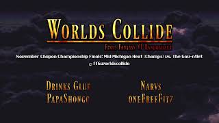 November Chupon Championship Finals - Final Fantasy 6 Worlds Collide Randomizer
The Chupon Championship is a monthly tournament in which 2 players are paired up to see which teams can achieve the fastest combined time on the same seed of our standard race settings.
Want to make your own flags and seeds? Go to our website at http://ff6worldscollide.com
Catch live action on our Twitch stream at http://www.twitch.tv/ff6worldscollide
Join the discord for the latest news and get into the leagues at https://discord.com/invite/5MPeng5
Follow us on Instagram at https://www.instagram.com/ff6worldscollide/
Follow us on Twitter at https://twitter.com/FF6_WC
Runners:
https://twitch.tv/drinksglue
https://twitch.tv/narvs_4
vs.
https://twitch.tv/papashongo53
https://twitch.tv/onefreefitz November Chupon Championship Finals - Final Fantasy 6 Worlds Collide Randomizer