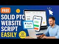 How To Make Solid PTC - Advance Pay Per Click Website With Admin Panel l Solid PTC Website Script