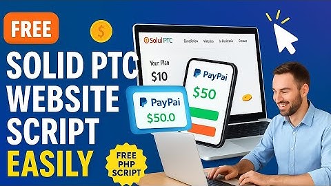How To Make Solid PTC - Advance Pay Per Click Website With Admin Panel l Solid PTC Website Script