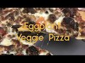 Sauteed Vegetarian Pizza made with Dominex Eggplant Cutlets | Dominex Natural Foods