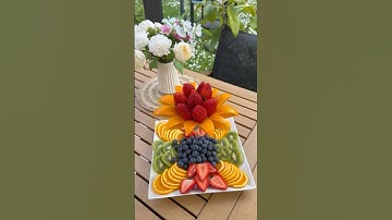 Fruits platter🫐🍓🥝🍊