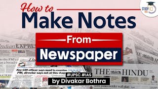 How to Make Notes from Newspaper for UPSC Preparation | UPSC IAS | StudyIQ screenshot 5