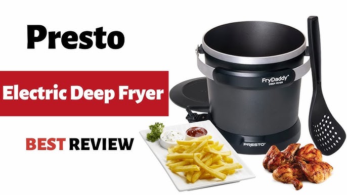 CoolDaddy® cool-touch deep fryer - Product Info - Video - Presto®