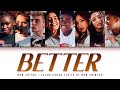 Now United - “Better” | Color Coded Lyrics