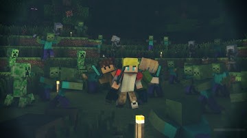 Minecraft morph mod gameplay (1.12.2)