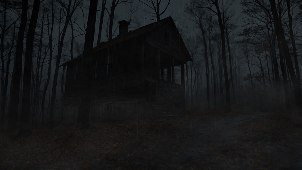 Sleep Peacefully With Rain & Distant Thunder On A House On A Hill | For Sleep, Relaxation, Reading