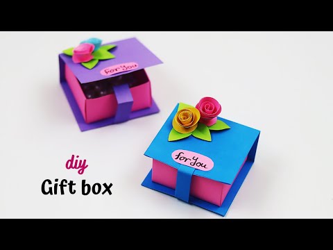 DIY Gift Box Ideas | How To Make a Gift Box | Handmade Gift Box | Origami box