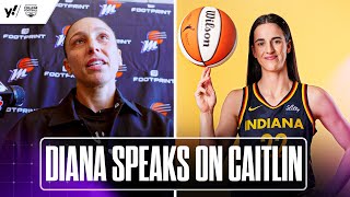 DIANA TAURASI on CAITLIN CLARK comments, CANDACE PARKER's retirement and more | Yahoo Sports