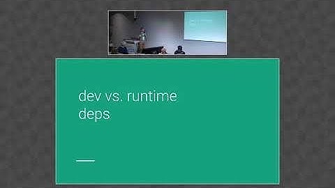 BazelCon 2019 Day 1: Lightning Talk – Why Not To Have Bazel Dependencies