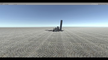 Unity City Destruction Prototype -  Tower Collapse