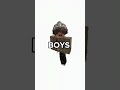 Boys vs men roblox shorts