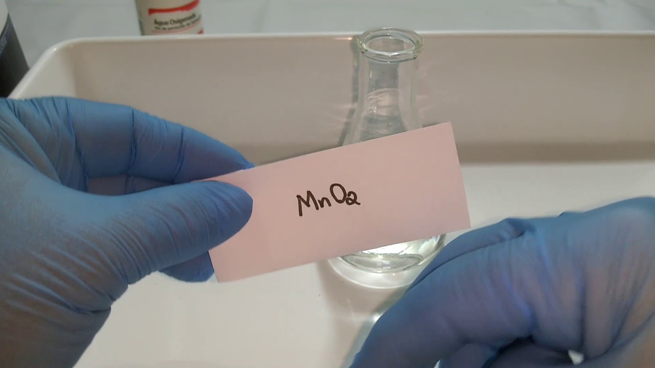 04 -  REAÇÃO DE DECOMPOSIÇÃO DO PERÓXIDO DE HIDROGÊNIO