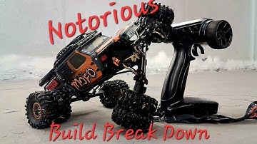 Notorious Build Break Down!!! #scx24 @MofoRC @Muddauber7 @FlubRC @grizzlyworksrc @tinkertimerc8587 