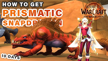 How to Start your Prismatic Snapdragon Mount Grind NOW ► WOW: The War Within