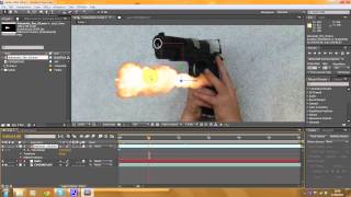 Adobe After Effects 3D Muzzle Flash Tutorial