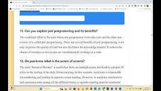 ManualTesting Agile Scrum Process Part1 OCT 20 2023